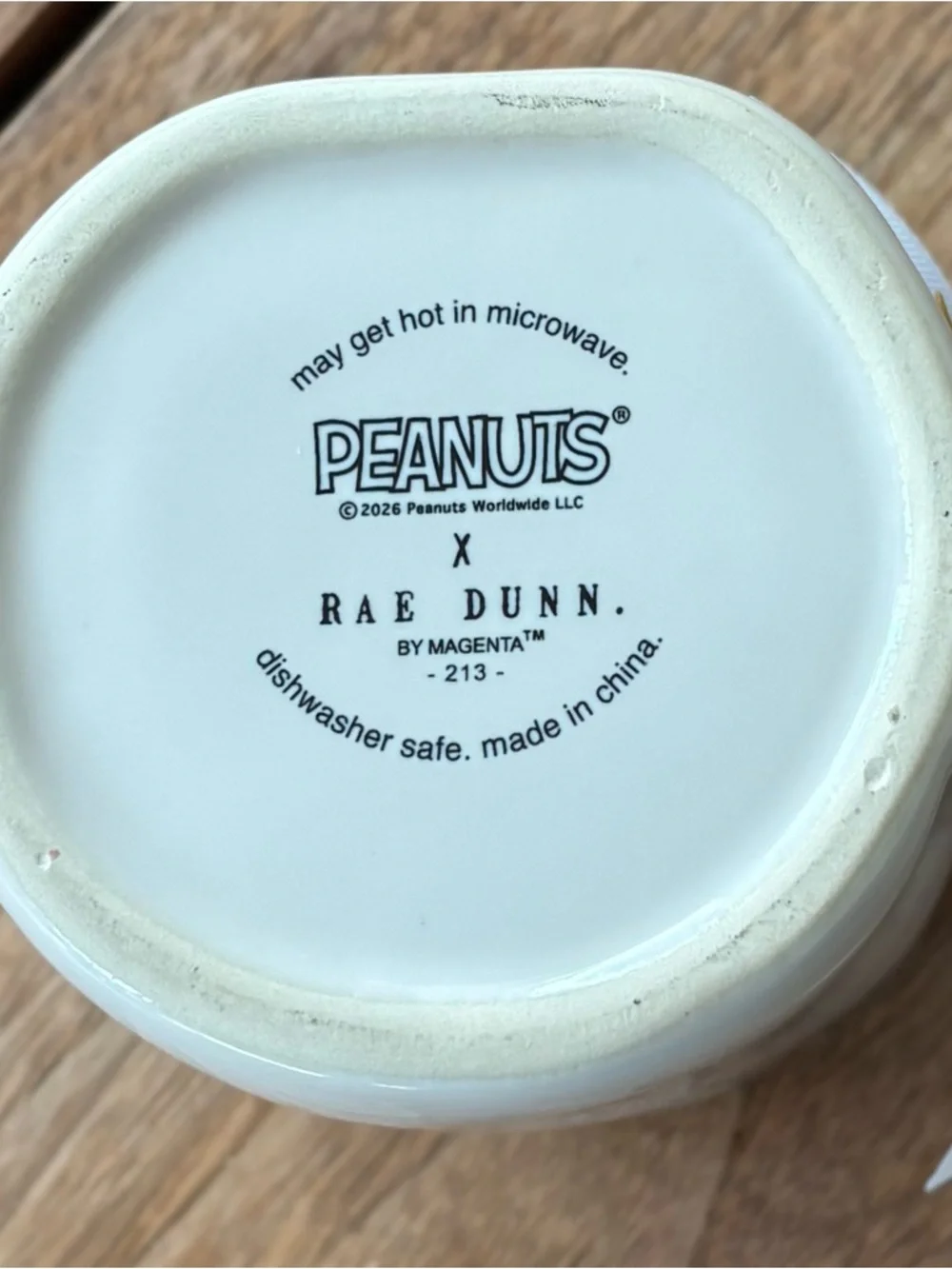 Rae Dunn x Peanuts Snoopy 'Alumnus' Graduation Mug